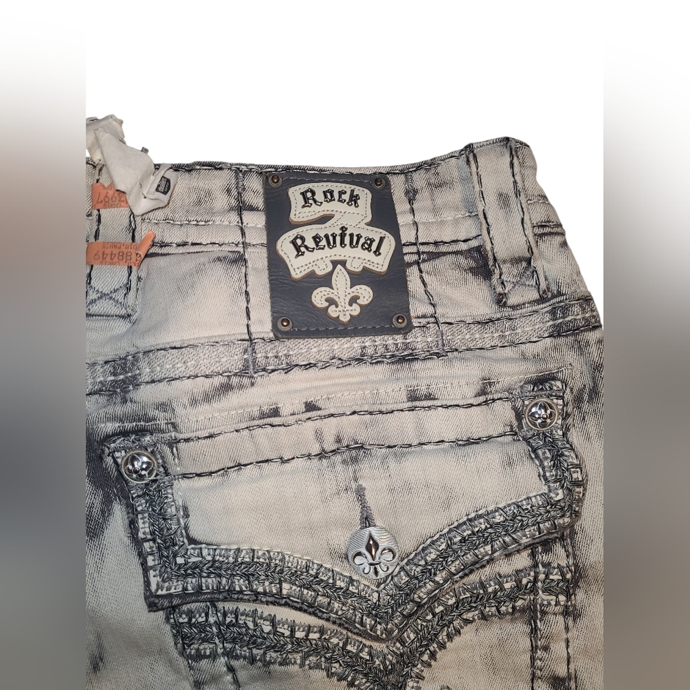 NWOT ROCK REVIVAL MENS JEANS SIZE 36×33 - Picture 6 of 11